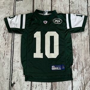 Boys Kids Chad Pennington New York Jets Reebok NFL Football Sports Jersey